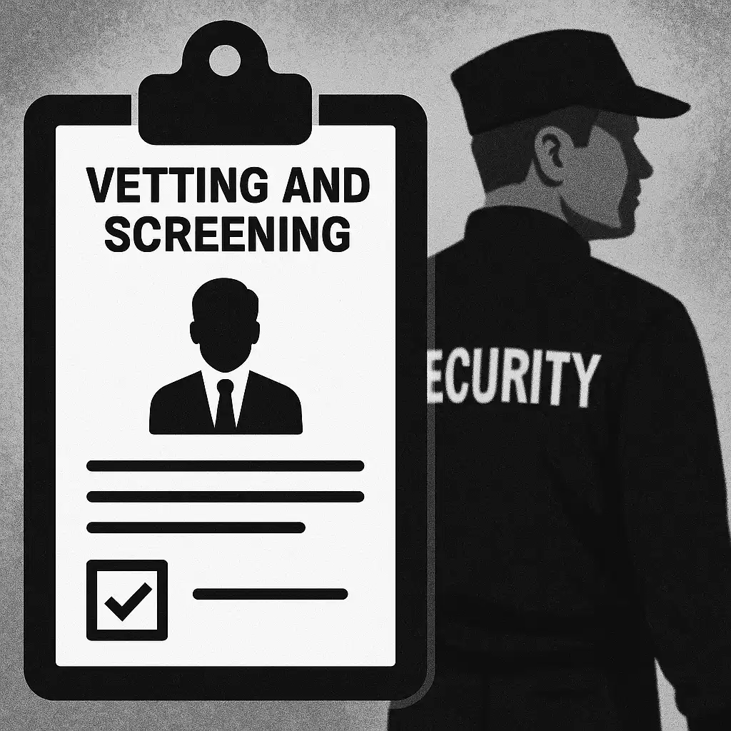 An image depicting the importance of screening in security.