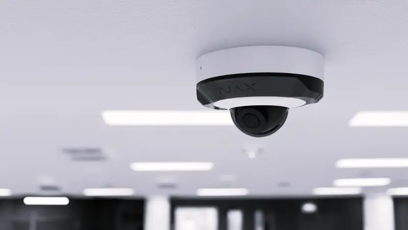 Ajax DomeCam installed
