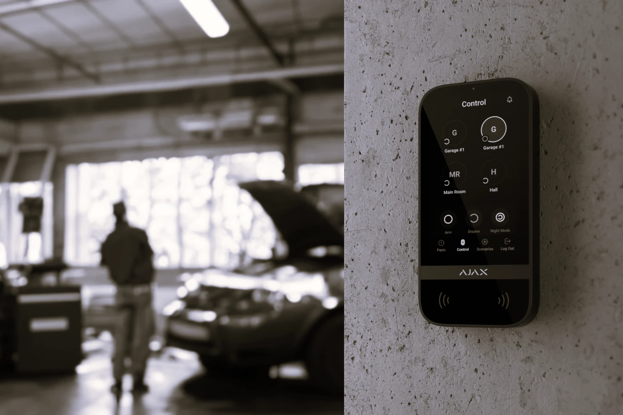 Ajax Systems Keypad TouchScreen